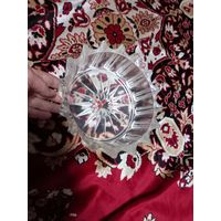 Салатница Снежная корона СССР тяжелая (2)