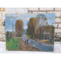 Картина соцреализм. Аукцион с рубля.