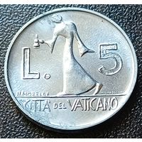 Ватикан 5 лир, 1978    ( 2-1-3 )
