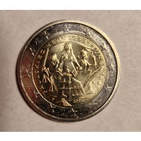 Германия 2 евро 2024 (A) 175 лет Конституции Паульскирхе UNC из ролла