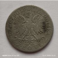 2 злотых , 1934 года, Ядвига