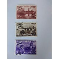 СССР 1947 из серии КАНАЛ МОСКВА - ВОЛГА
