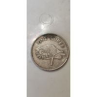 Сейшельские острова 1 рупе 2010