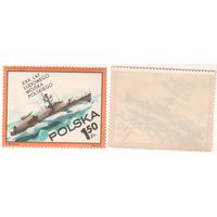 Польша 1973.10.04 (Mi)PL2277 сер.XXX лет ПНА - 1,50zl корабль (ч) (a1-04 ТОРГ