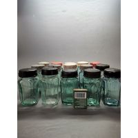 Баночка старая СССР (горчица). 15 шт. одним лотом.