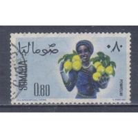 [18] Сомали 1961. Флора.Фрукты.Плоды.Грейпфрут. Концовка серии. Гашеная марка. Кат.гаш.3,4 е.
