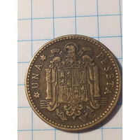 1 песета Испания 1947 год