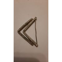 Винтажная маленькая пряжечка