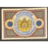 Нотгельд 10 пфеннигов 1921 год. Оснабрюк. Веймарская республика