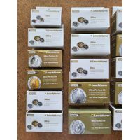 Капсулы для монет Leuchtturm Ultra 34 мм, 35 мм, 36 мм  * 10 штук! Целая упаковка! Германия, Лёйхтурм, Leuchtturm! ВОЗМОЖЕН ОБМЕН!