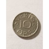 Швеция 10 оре 1980