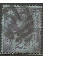 Британия. Королева Виктория. 1887г. Mi#89.