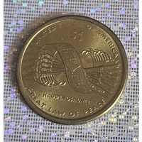 1 доллар  2010 D США Сакагавея "Великий закон мира"