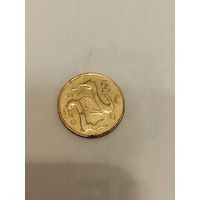 2 цента Кипр.