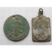 Медальон католический, сборный лот