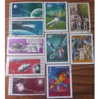 Марки космос. Сборный лот.