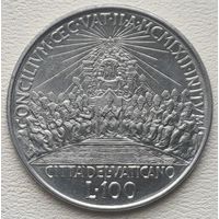Ватикан 100 лир 1962