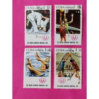 Куба. Спорт. ( 4 марки ) 1976 года. 11-4.