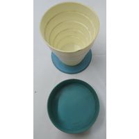 Стаканчик складной походный эпохи СССР.