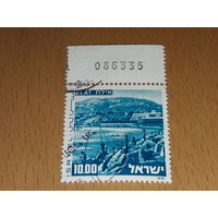 Израиль 1976 Стандарт. Ландшафты. Марка с полем