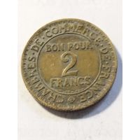 Франция 2 франка 1923