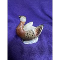 Пашотница солонка утка фарфор ссср с рубля
