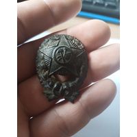 Знак красного командира РККА краском 1918г