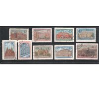 СССР-1950, (Заг.1415-1423,  гаш. , Музеи Москвы