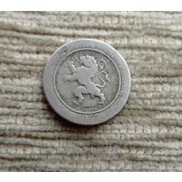 Werty71 Бельгия 5 сантимов 1863 Лев