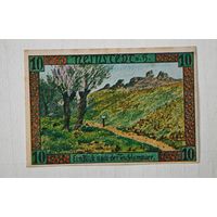 1921 год 10   пфеннигов    Германия