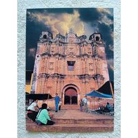 Мексика, Чьяпас. Фасад церкви Санто Доминго