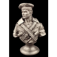 Бюст Матрос Железняк Олово