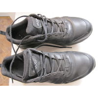 Кроссовки женские кожаные ECCO, черные, размер 41