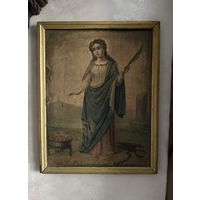 Старинная литография