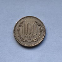 100 песо 2000 Чили