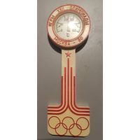 Термометр домашний с олимпийской  символикой.  Винтаж .
