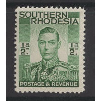1937 Южная Родезия ** марка из серии (SG 40)