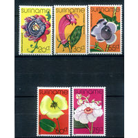 Суринам - 1978г. - цветы - 5 марок - полная серия, MNH [Mi 807-811]. #3-WB-95-A-1