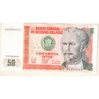 Перу 50 инти 1987