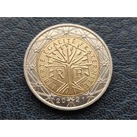 Франция, 2 евро 2021