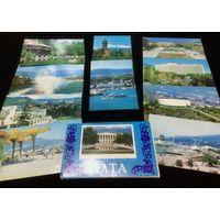 Набор открыток Ялта 10шт. 1978г. Изд. Радянска Украіна
