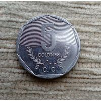 Werty71 Коста-Рика 5 колон 1983