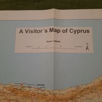Карты острова Кипр и столицы Никосии (Лефкосии), 2009г.