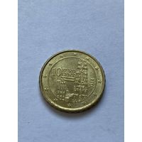 Австрия, 10 евроцентов 2014