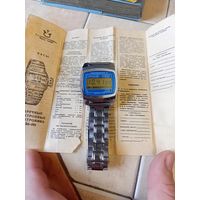 Часы Электроника рядные бочка СССР, редкие