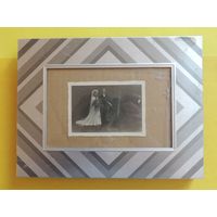 Фото в рамке "Свадьба", Германия, до 1917 г. (9*6 см без паспарту)