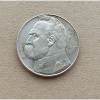 10 злотых 1935 Пилсудский, без МЦ!!