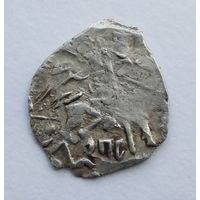 Федор Иванович. 1584-1598 гг. Копейка. Псковский денежный двор. Двойной удар. (79)