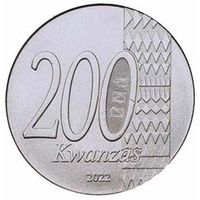 Ангола 200 кванз, 2022 20 лет миру и национальному примирению aUNC