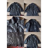 - КУРТКА-ПОЛЬТО Женское Натуральная мягкая кожа 48-50 р-р б/у